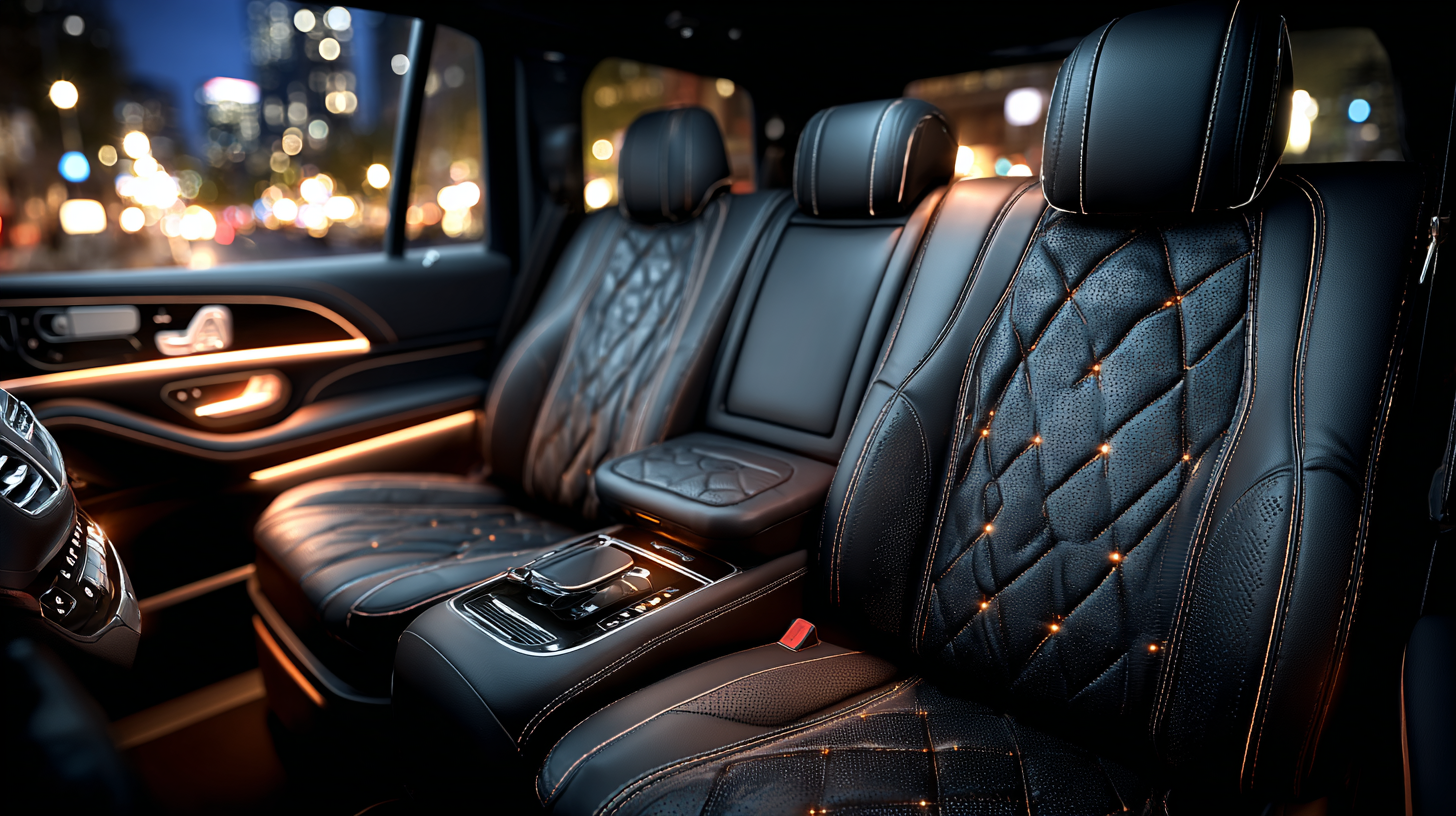 Luxury chauffeur interior